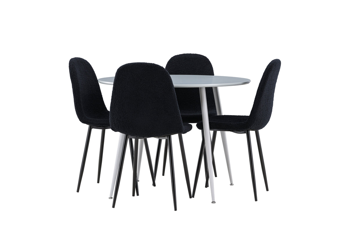 Plaza Matbord med Polar Stolarna – MDF