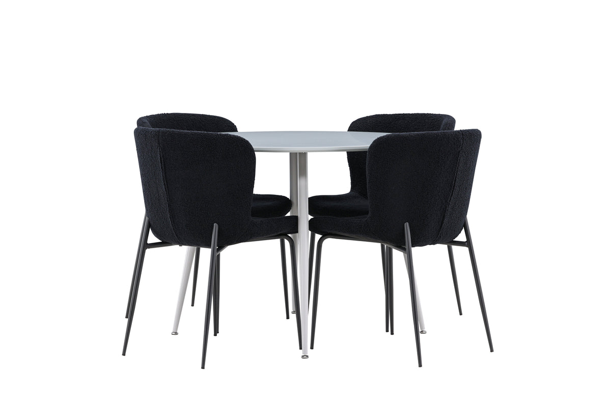 Plaza Matbord med Modesto Stolarna – MDF