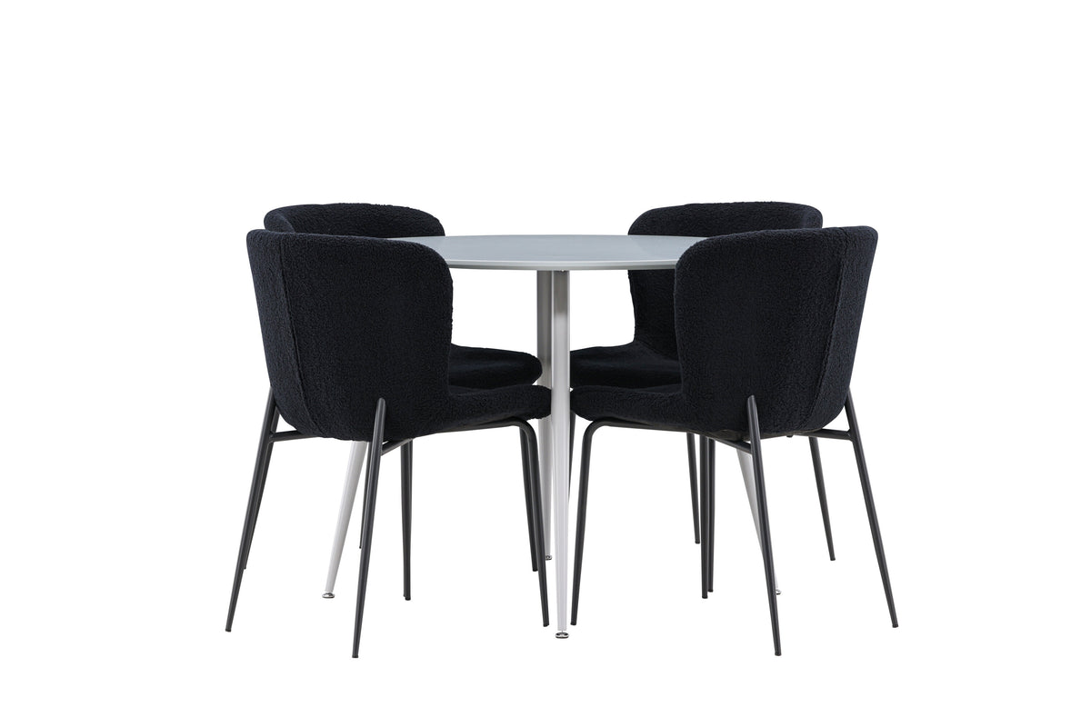 Plaza Matbord med Modesto Stolarna – MDF