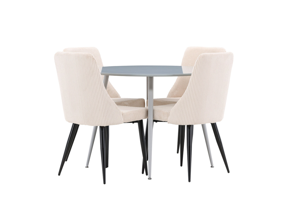 Plaza Matbord med Leone Stolarna – MDF