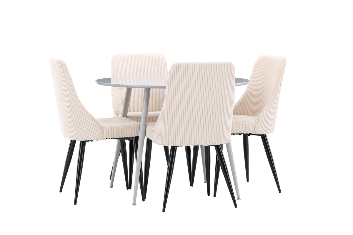 Plaza Matbord med Leone Stolarna – MDF