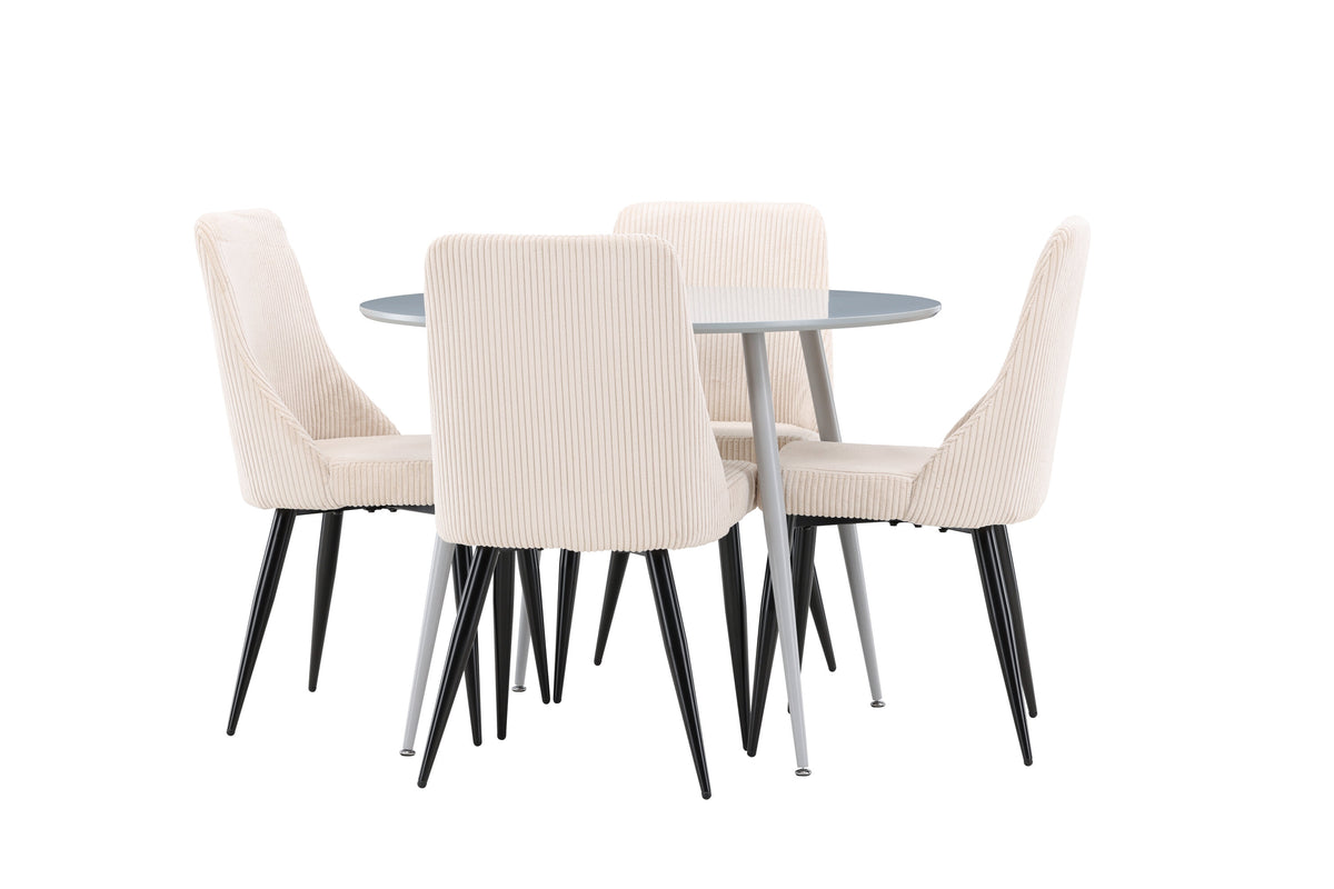 Plaza Matbord med Leone Stolarna – MDF