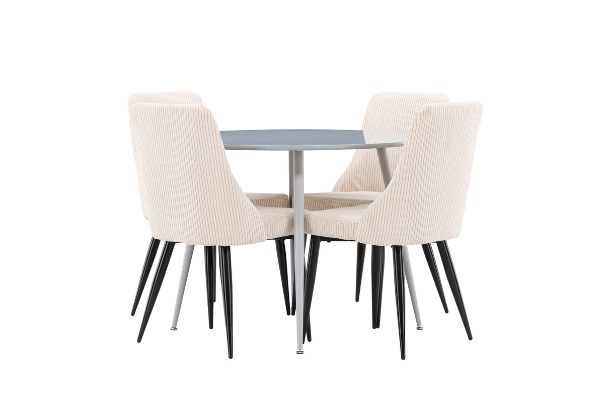 Plaza Matbord med Leone Stolarna – MDF