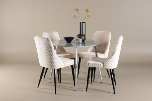 Plaza Matbord med Leone Stolarna – MDF