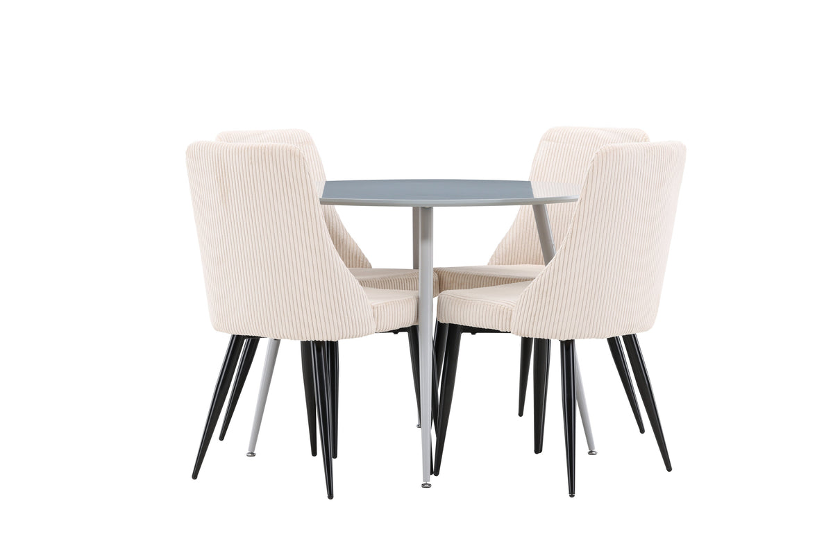 Plaza Matbord med Leone Stolarna – MDF