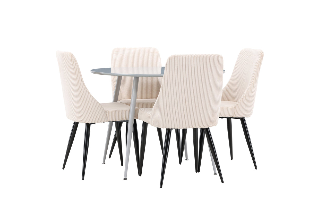 Plaza Matbord med Leone Stolarna – MDF