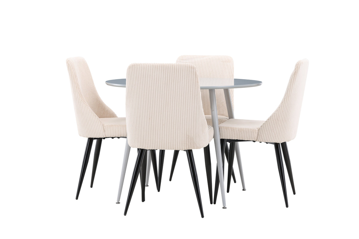 Plaza Matbord med Leone Stolarna – MDF