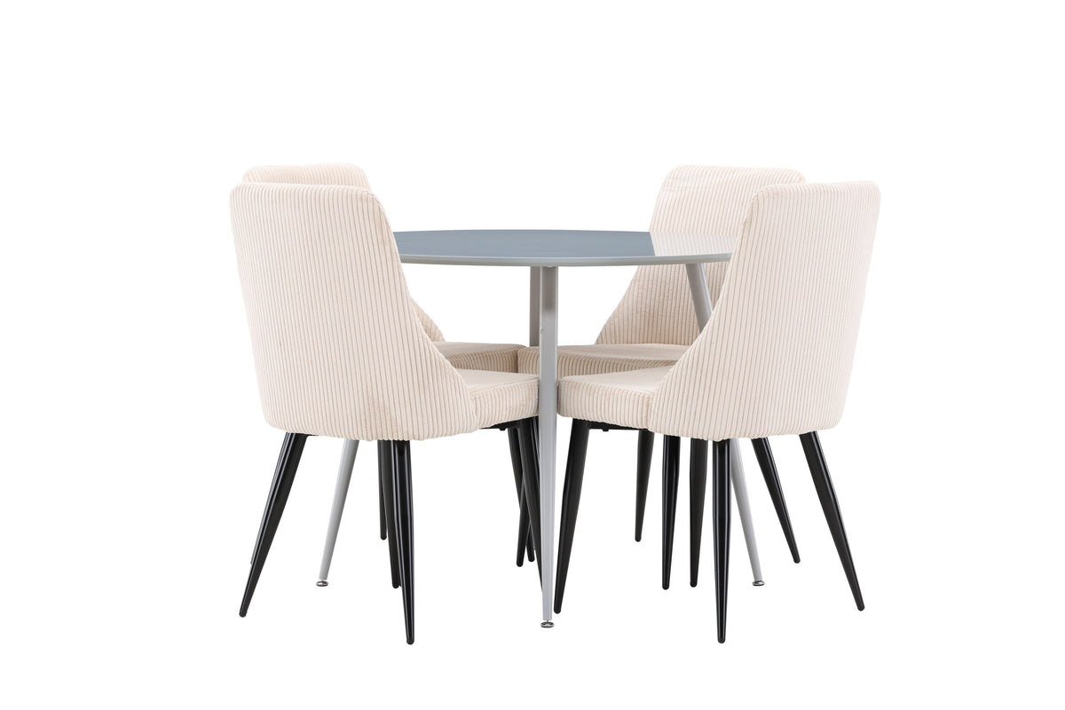 Plaza Matbord med Leone Stolarna – MDF