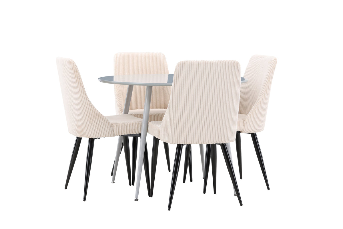Plaza Matbord med Leone Stolarna – MDF