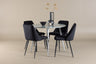 Plaza Matbord med Night Stolarna