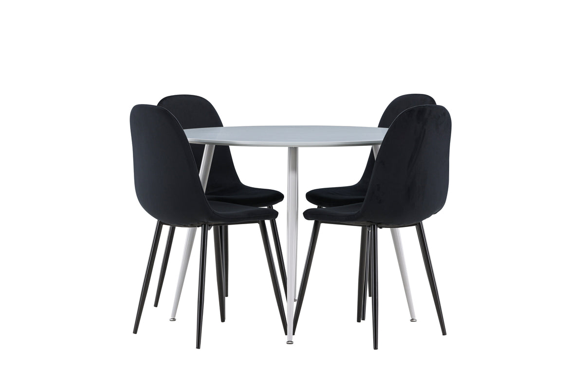 Plaza Matbord med Polar Stolarna – MDF