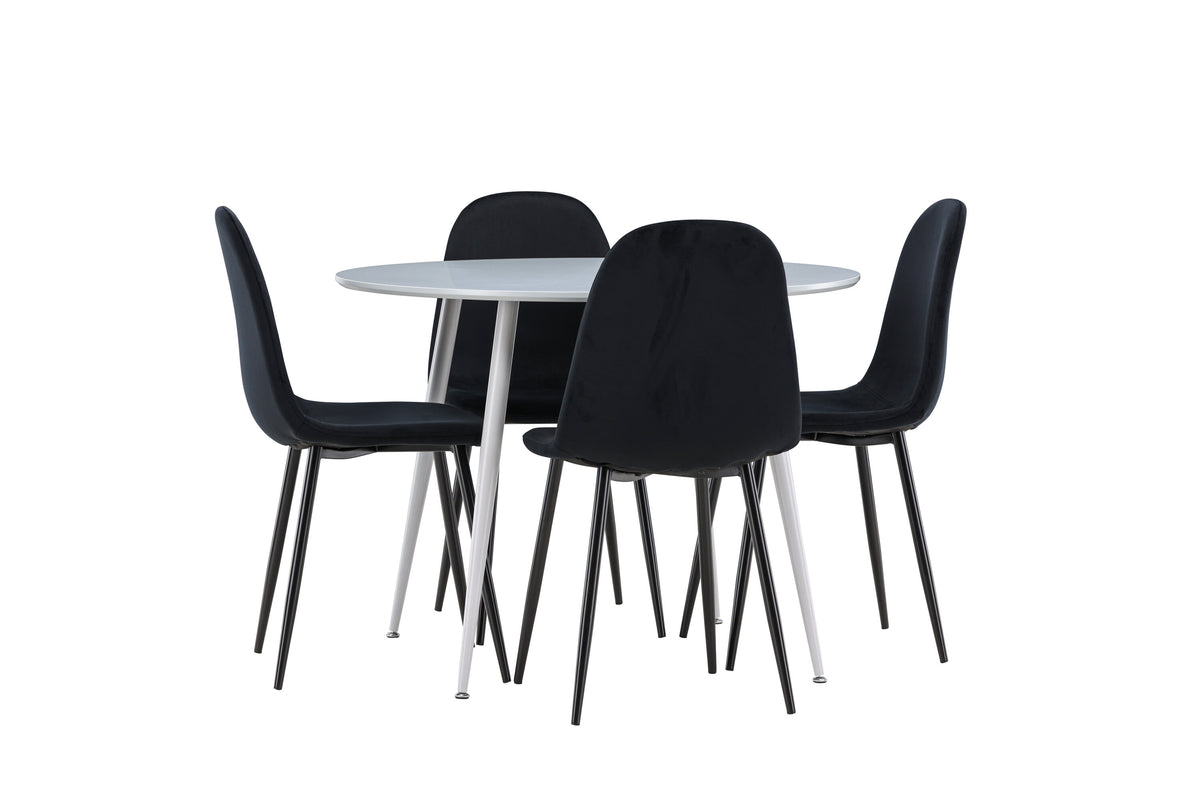 Plaza Matbord med Polar Stolarna – MDF
