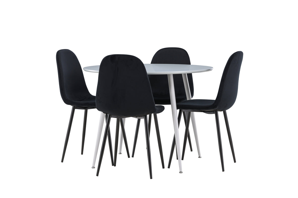 Plaza Matbord med Polar Stolarna – MDF
