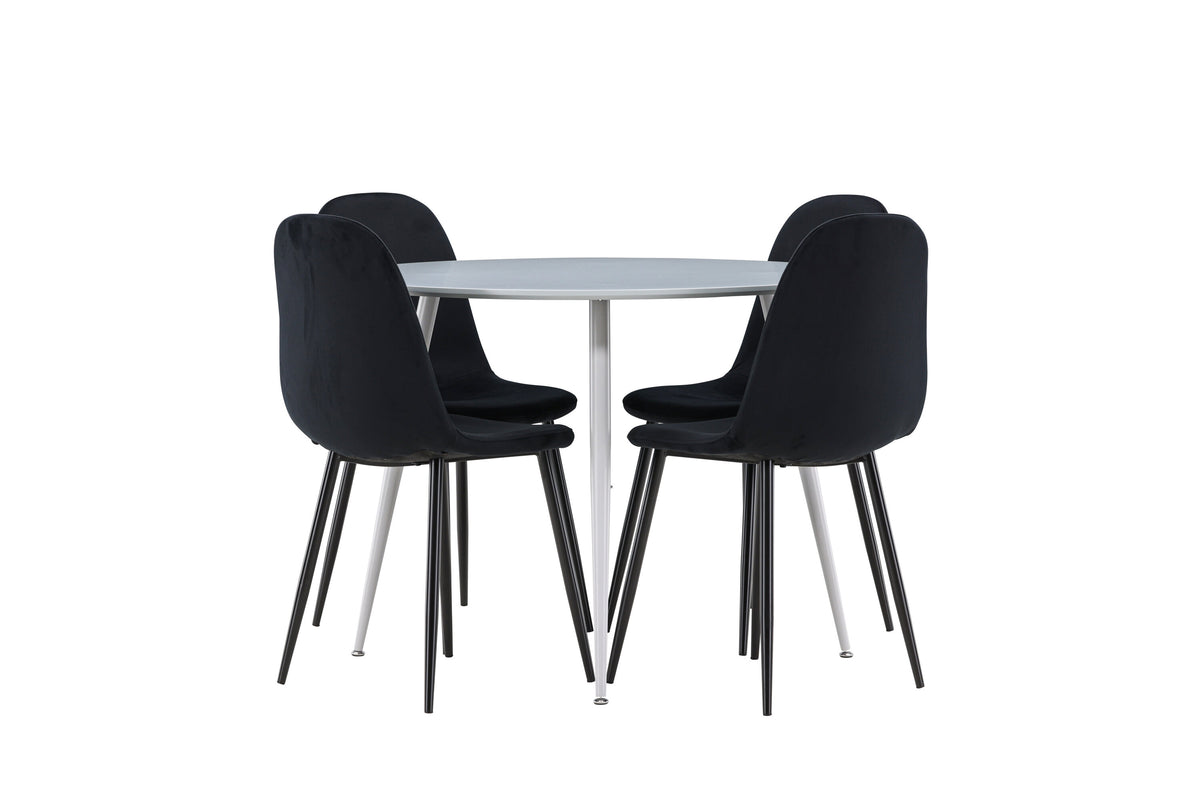 Plaza Matbord med Polar Stolarna – MDF