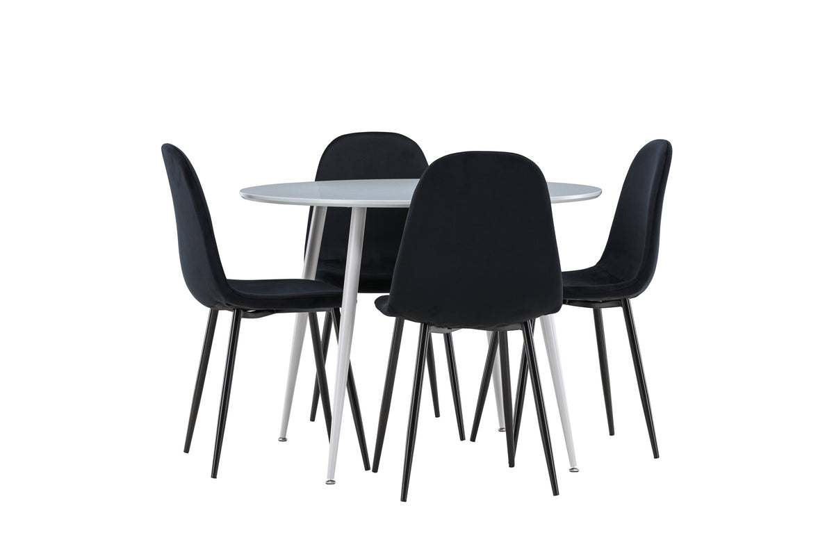 Plaza Matbord med Polar Stolarna – MDF