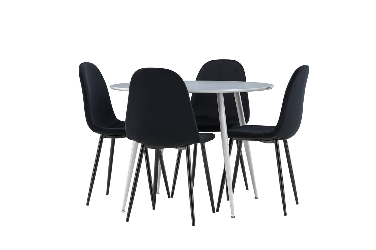 Plaza Matbord med Polar Stolarna – MDF