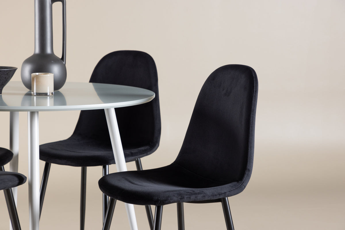 Plaza Matbord med Polar Stolarna – MDF