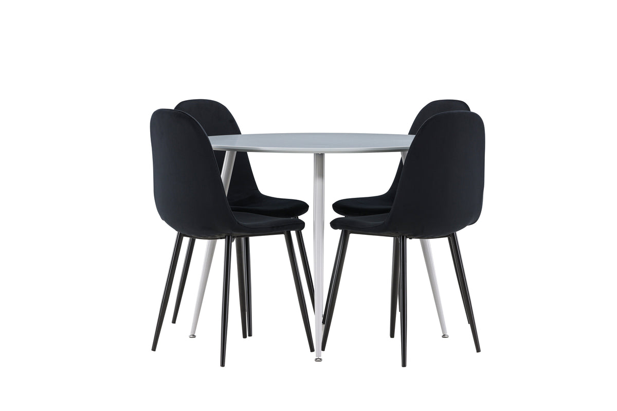 Plaza Matbord med Polar Stolarna – MDF