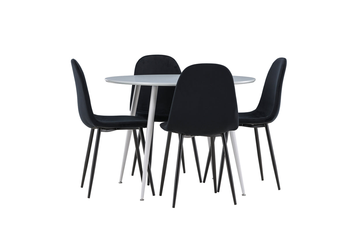 Plaza Matbord med Polar Stolarna – MDF