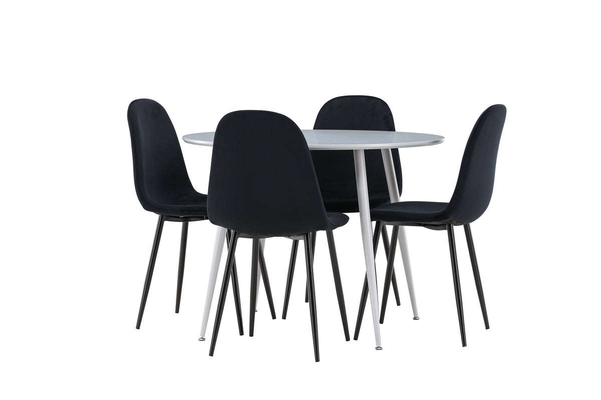 Plaza Matbord med Polar Stolarna – MDF