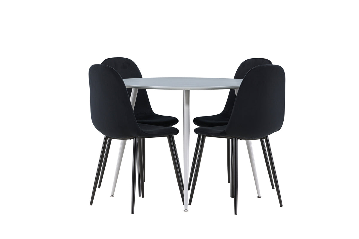 Plaza Matbord med Polar Stolarna – MDF