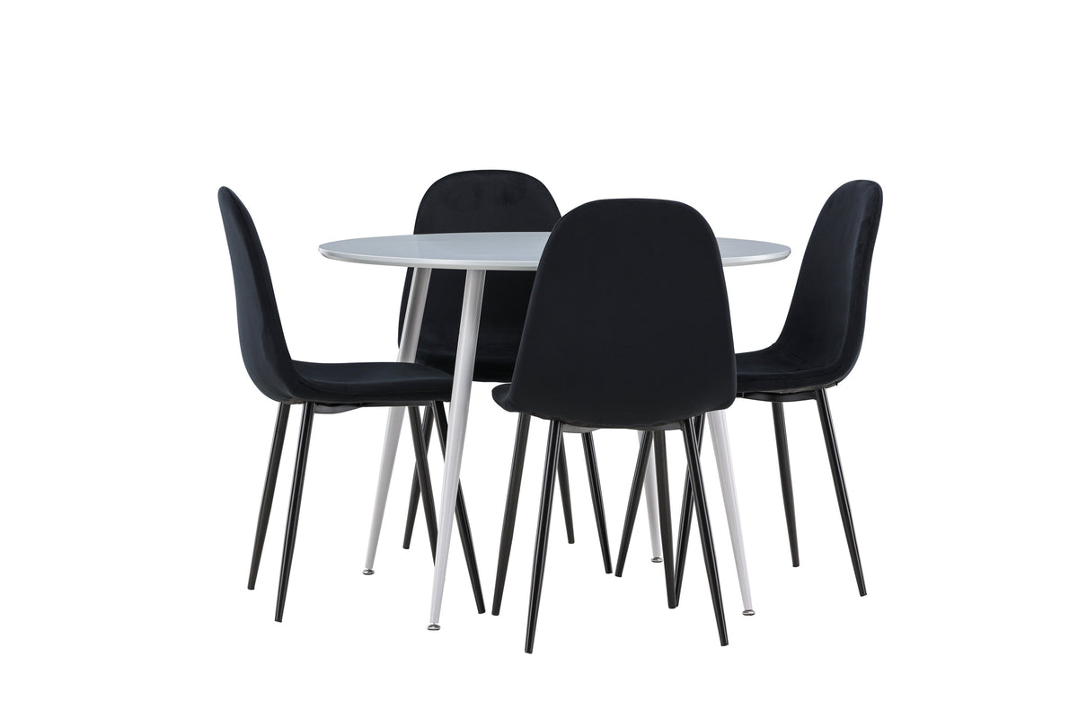 Plaza Matbord med Polar Stolarna – MDF