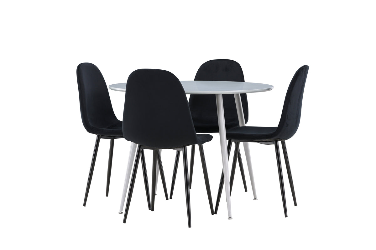 Plaza Matbord med Polar Stolarna – MDF