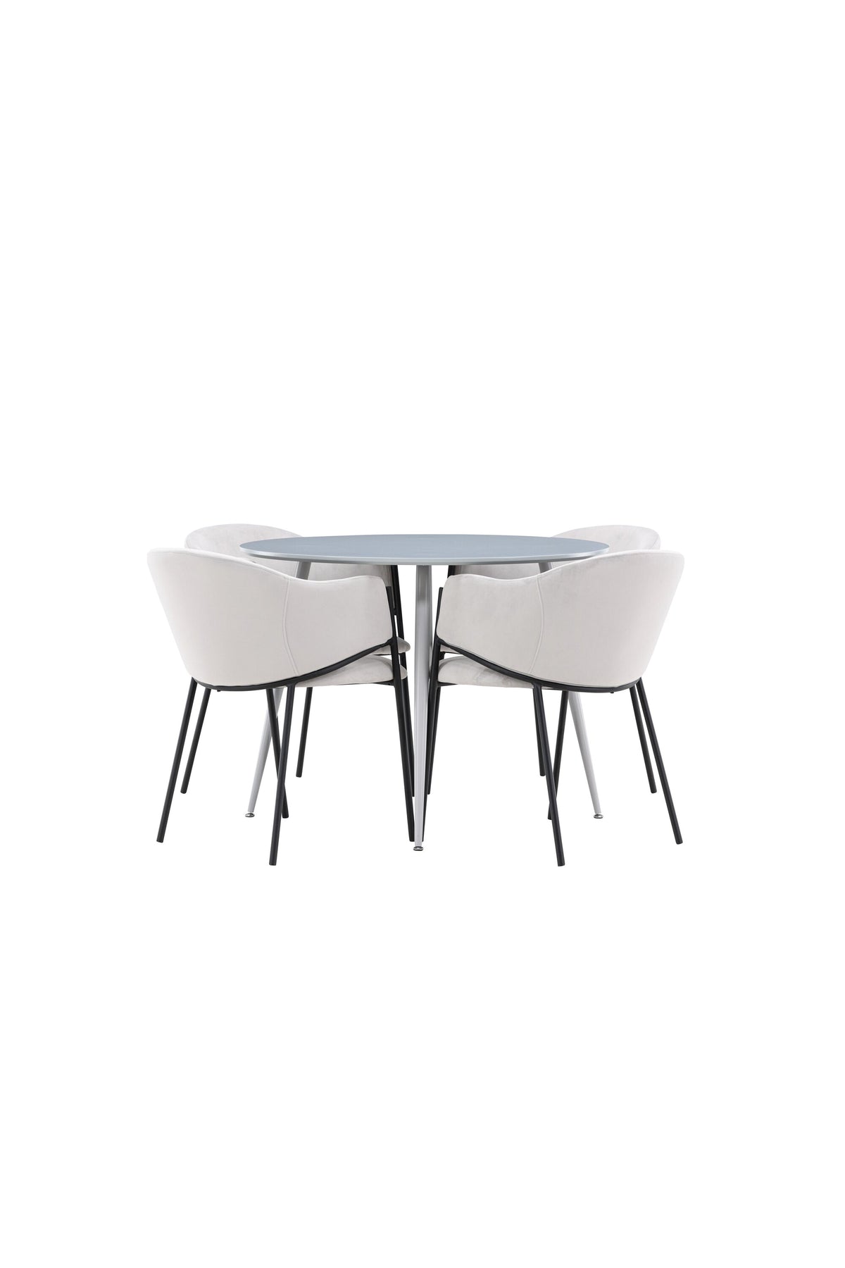 Plaza Matbord med Evelina Stolarna – MDF