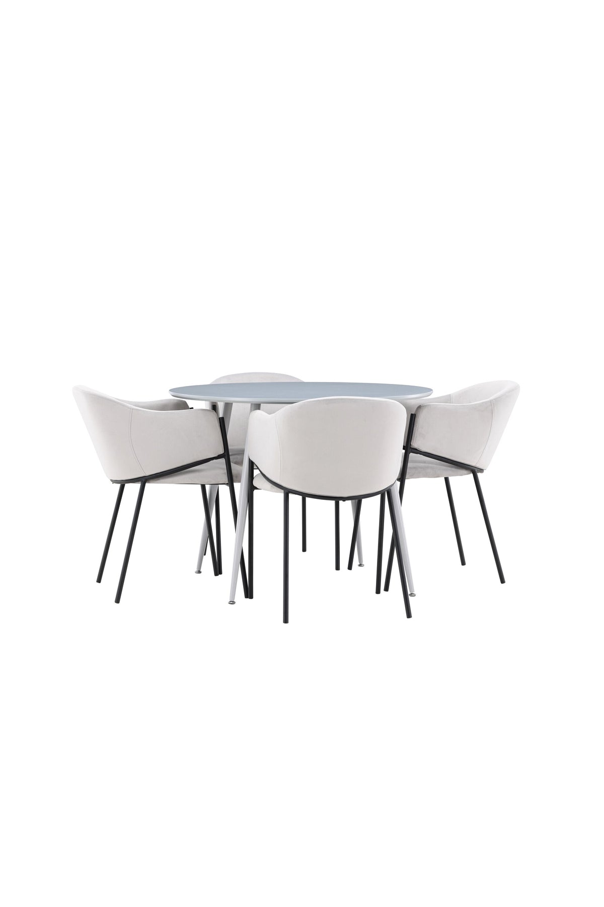 Plaza Matbord med Evelina Stolarna – MDF