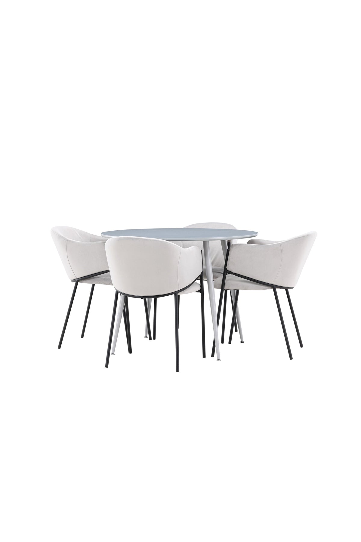 Plaza Matbord med Evelina Stolarna – MDF
