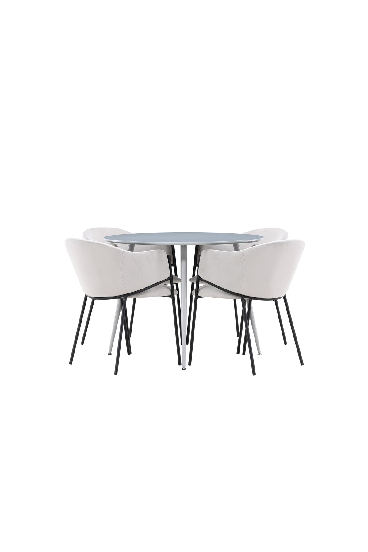 Plaza Matbord med Evelina Stolarna – MDF