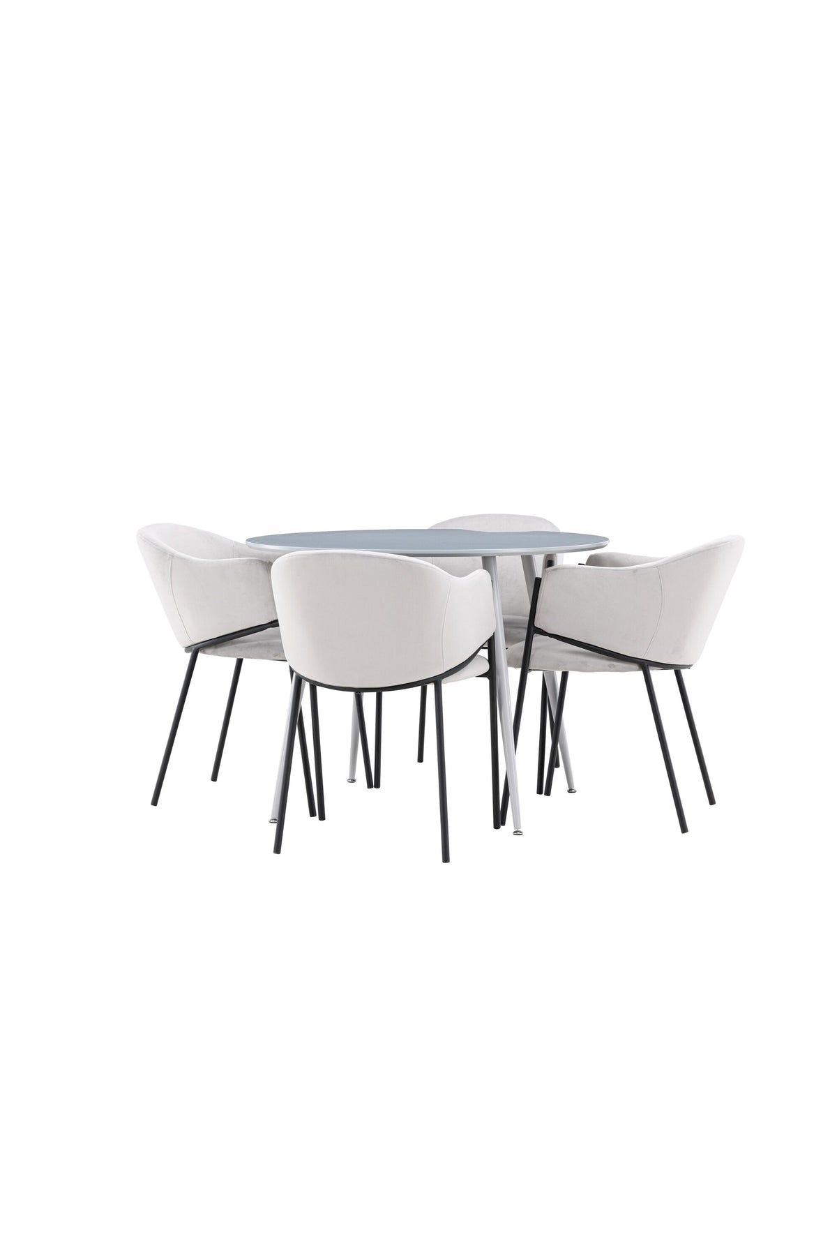 Plaza Matbord med Evelina Stolarna – MDF