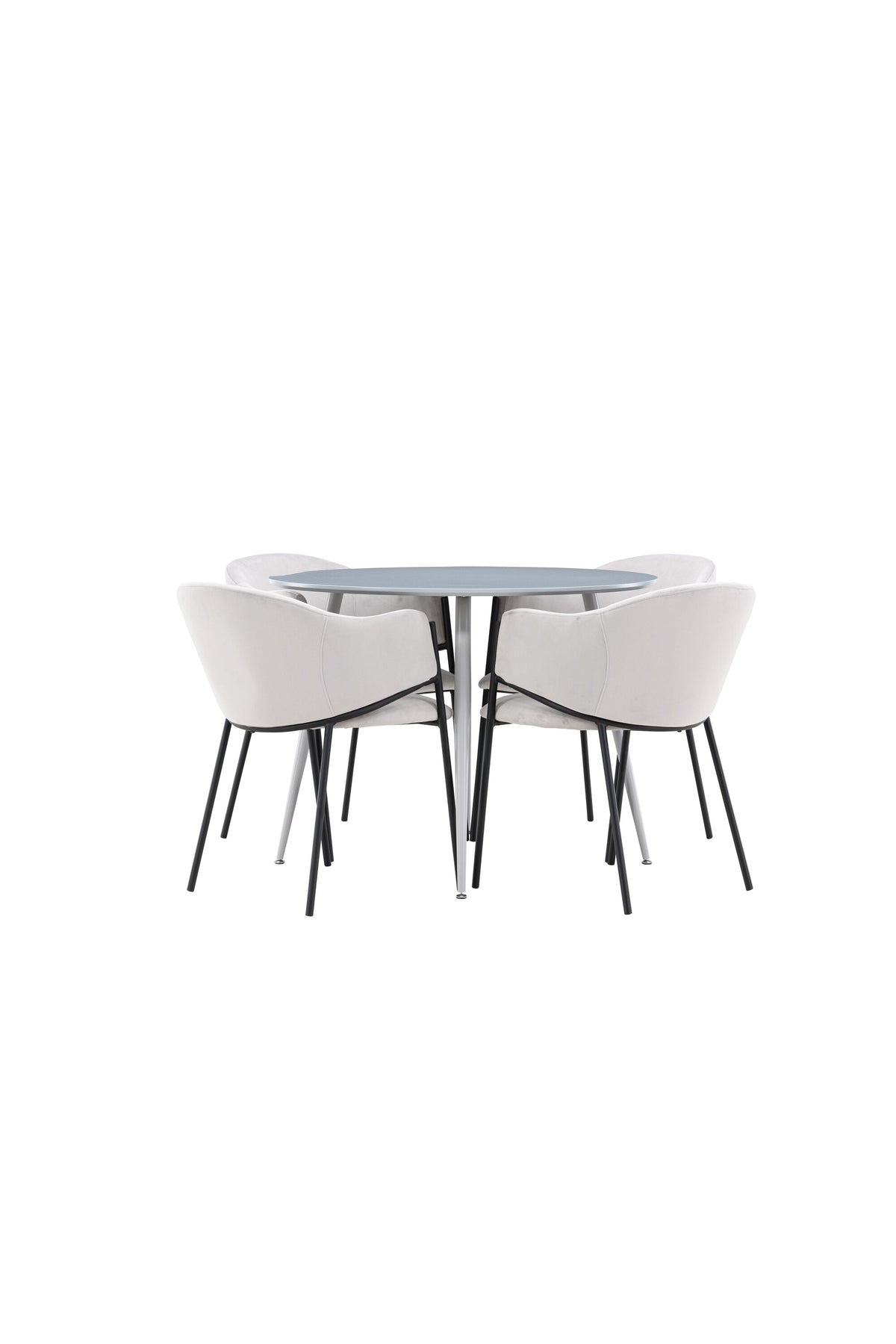 Plaza Matbord med Evelina Stolarna – MDF