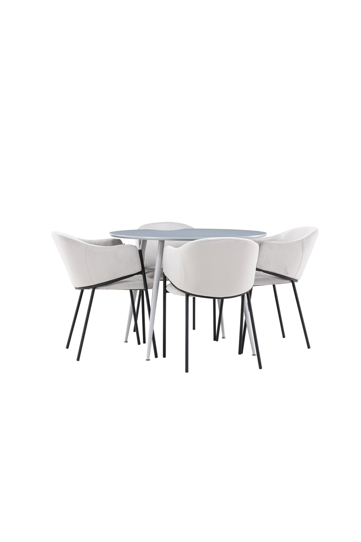 Plaza Matbord med Evelina Stolarna – MDF