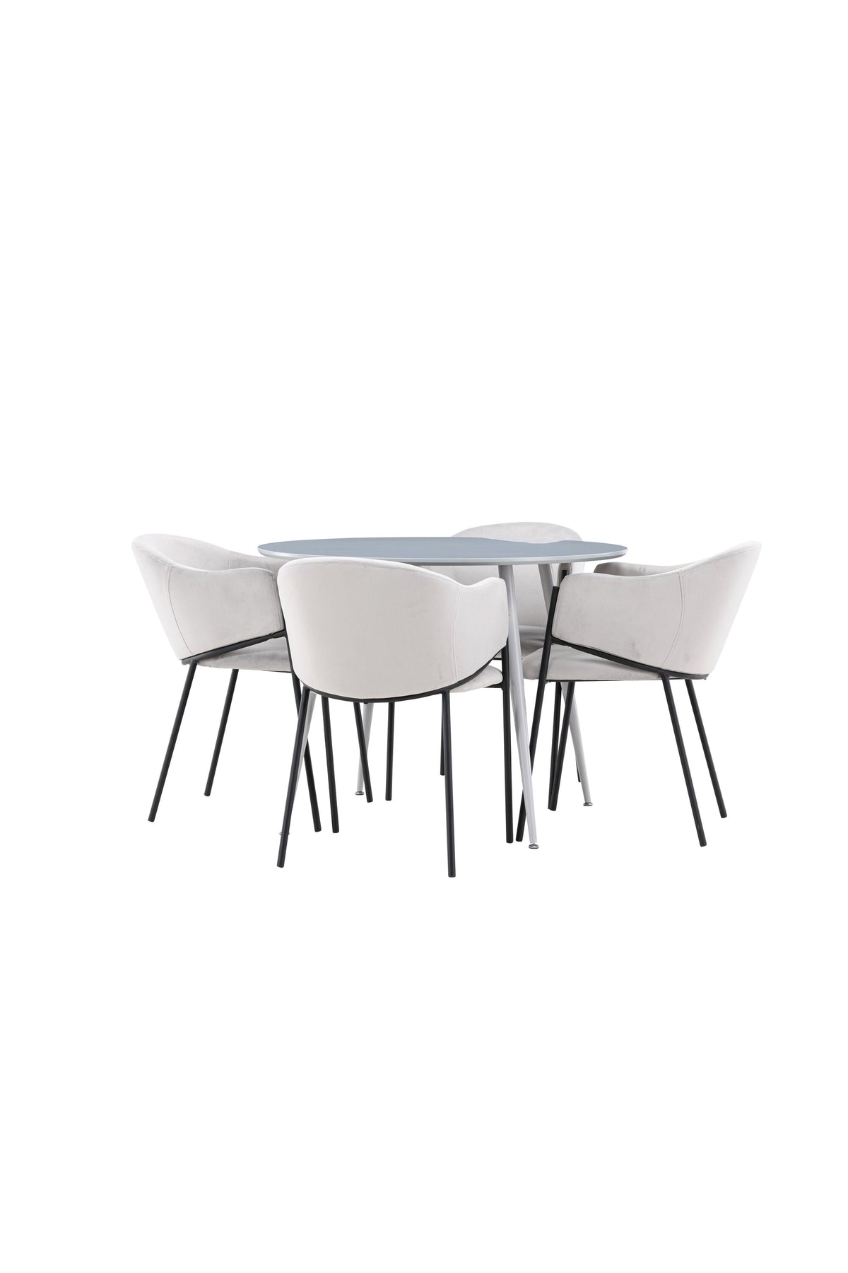 Plaza Matbord med Evelina Stolarna – MDF