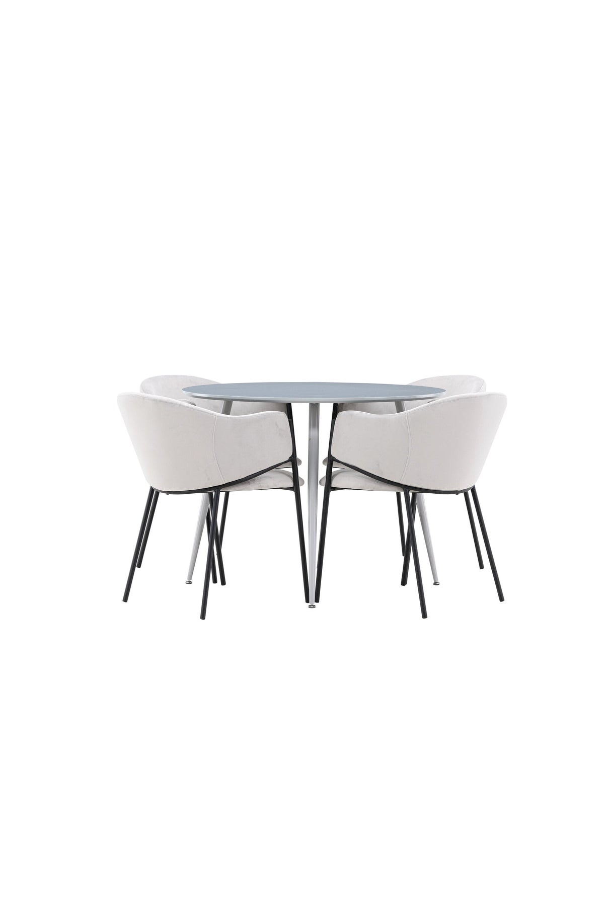 Plaza Matbord med Evelina Stolarna – MDF