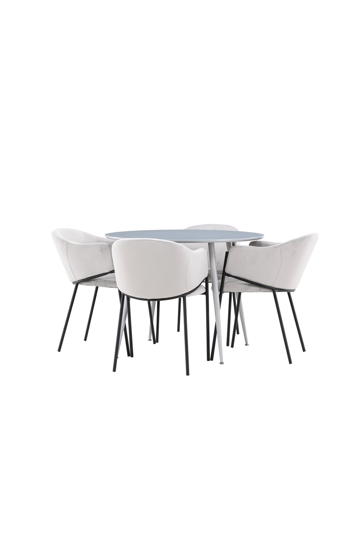 Plaza Matbord med Evelina Stolarna – MDF