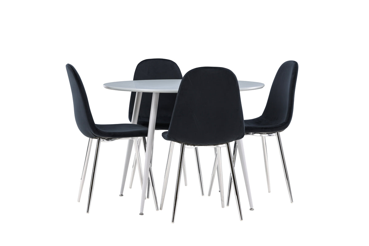 Plaza Matbord med Polar Stolarna – MDF