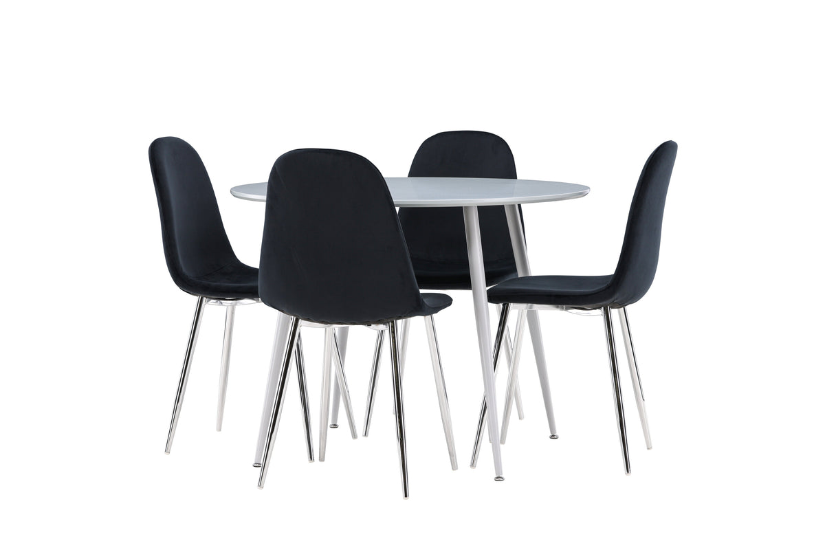 Plaza Matbord med Polar Stolarna – MDF