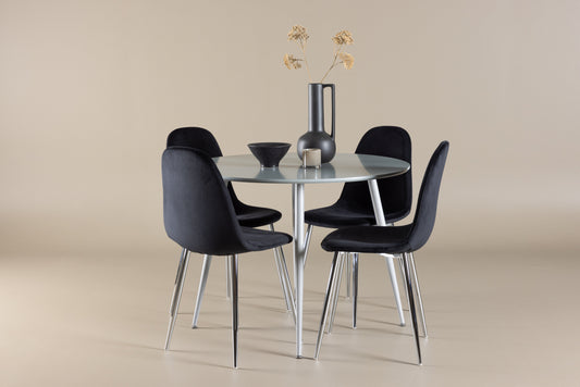 Plaza Matbord med Polar Stolarna – MDF