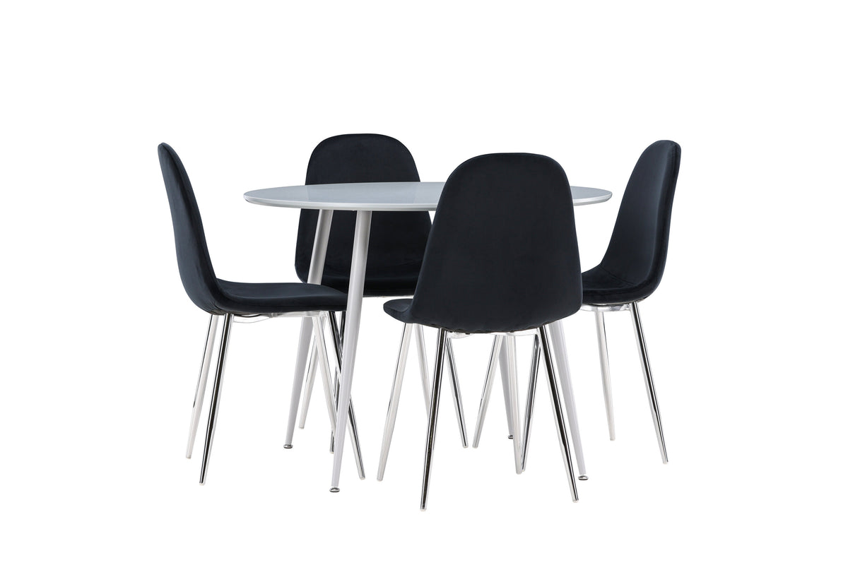 Plaza Matbord med Polar Stolarna – MDF