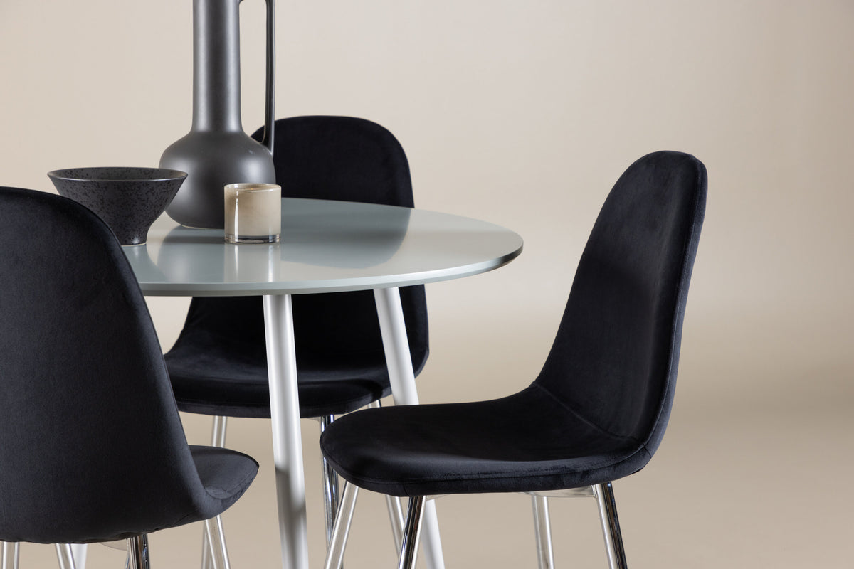 Plaza Matbord med Polar Stolarna – MDF