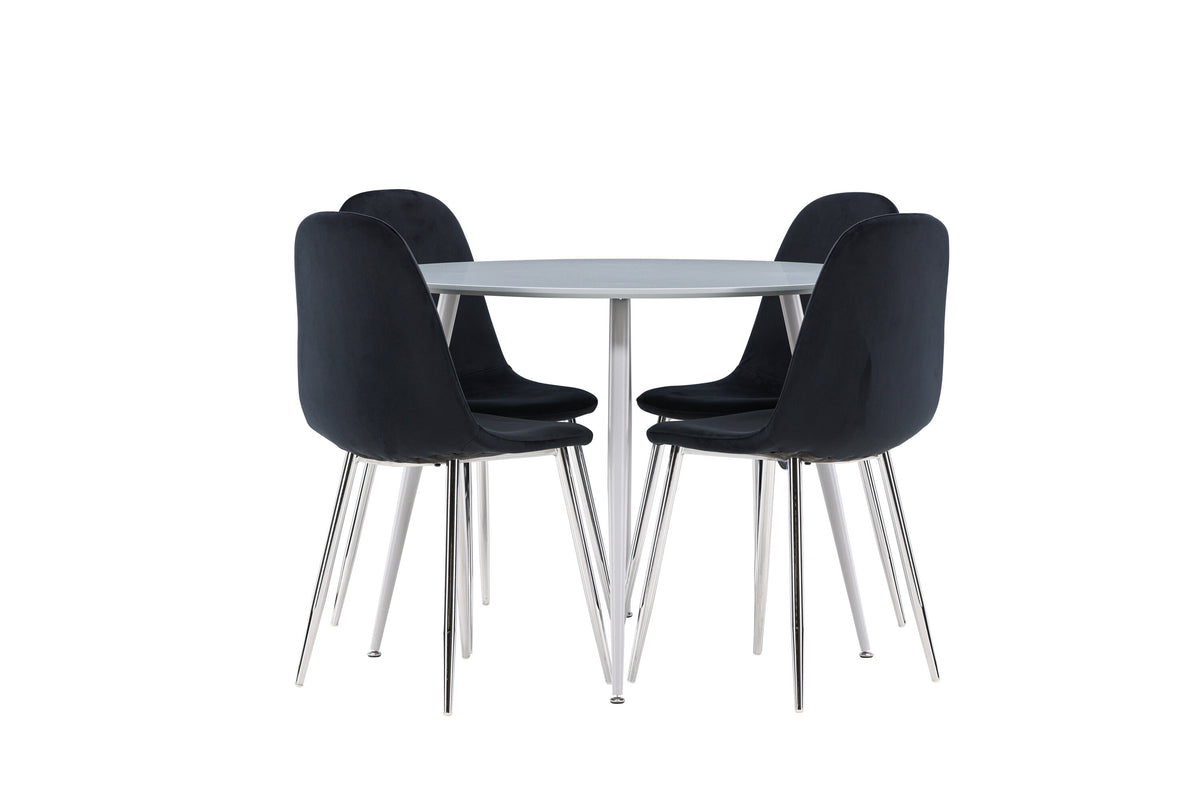 Plaza Matbord med Polar Stolarna – MDF