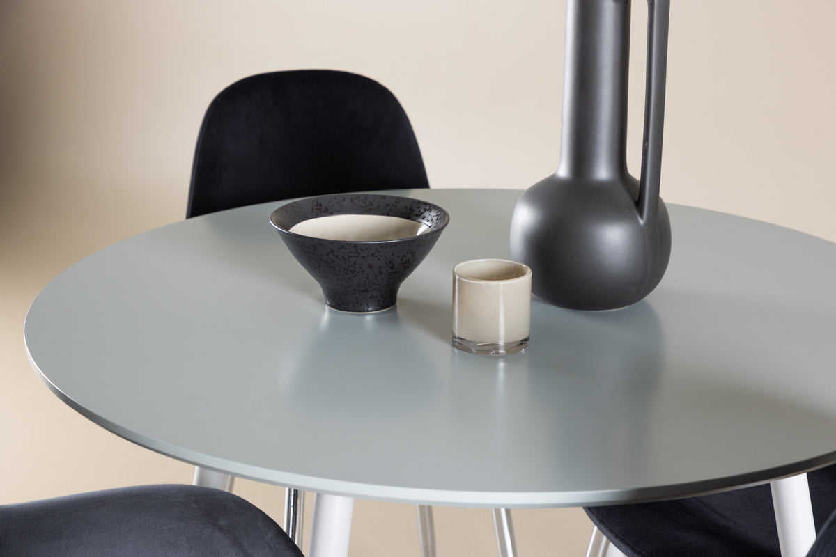 Plaza Matbord med Polar Stolarna – MDF