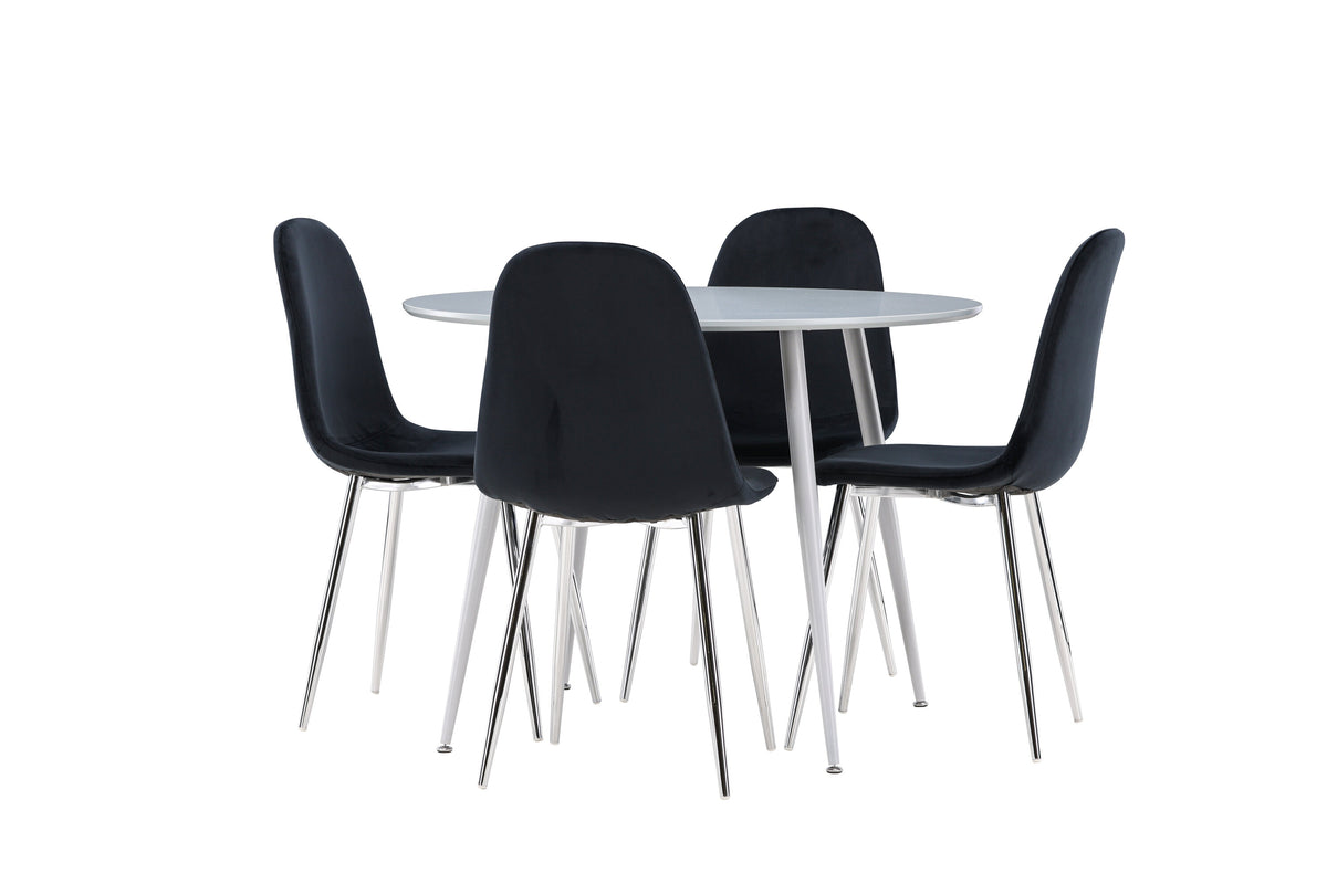 Plaza Matbord med Polar Stolarna – MDF