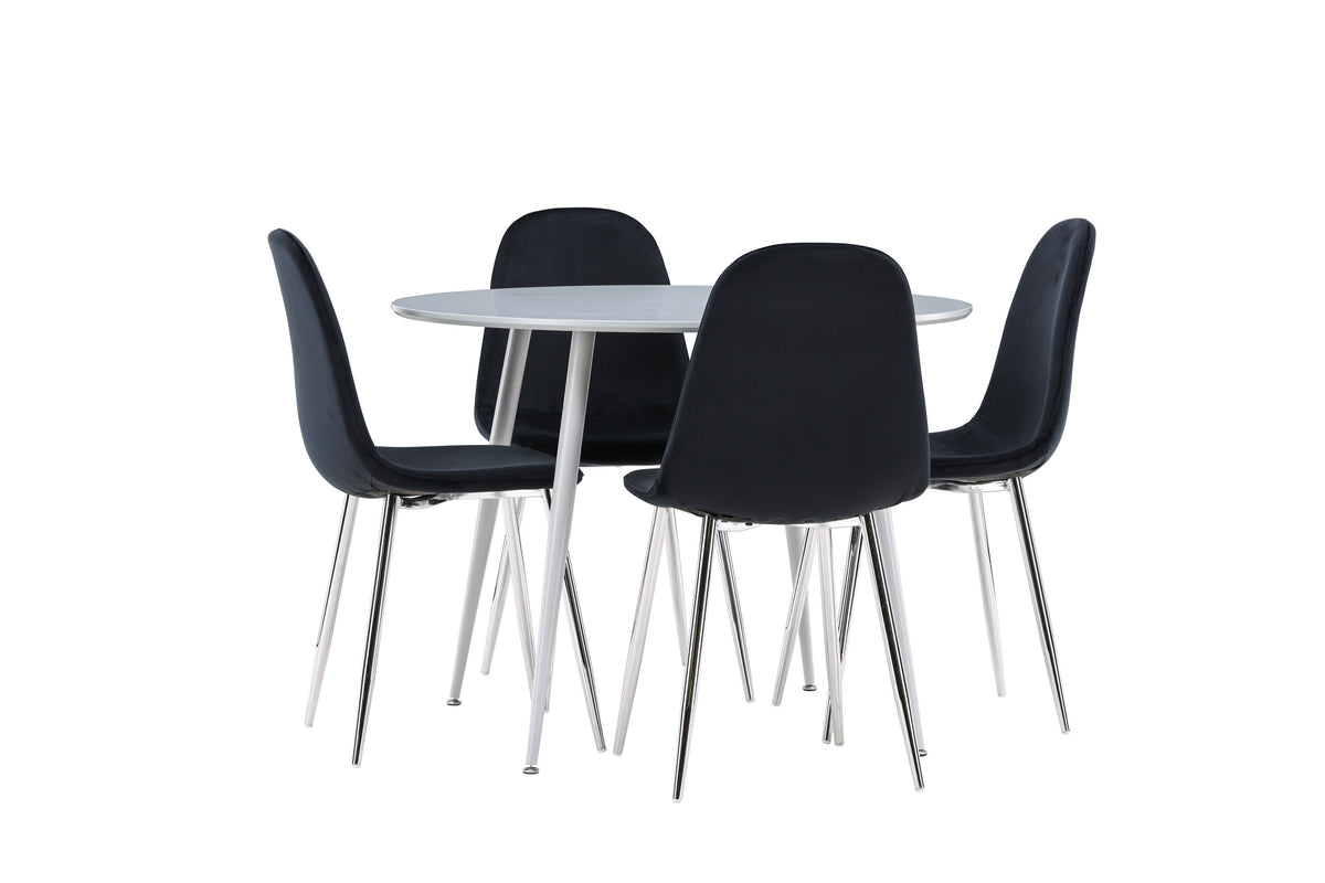 Plaza Matbord med Polar Stolarna – MDF