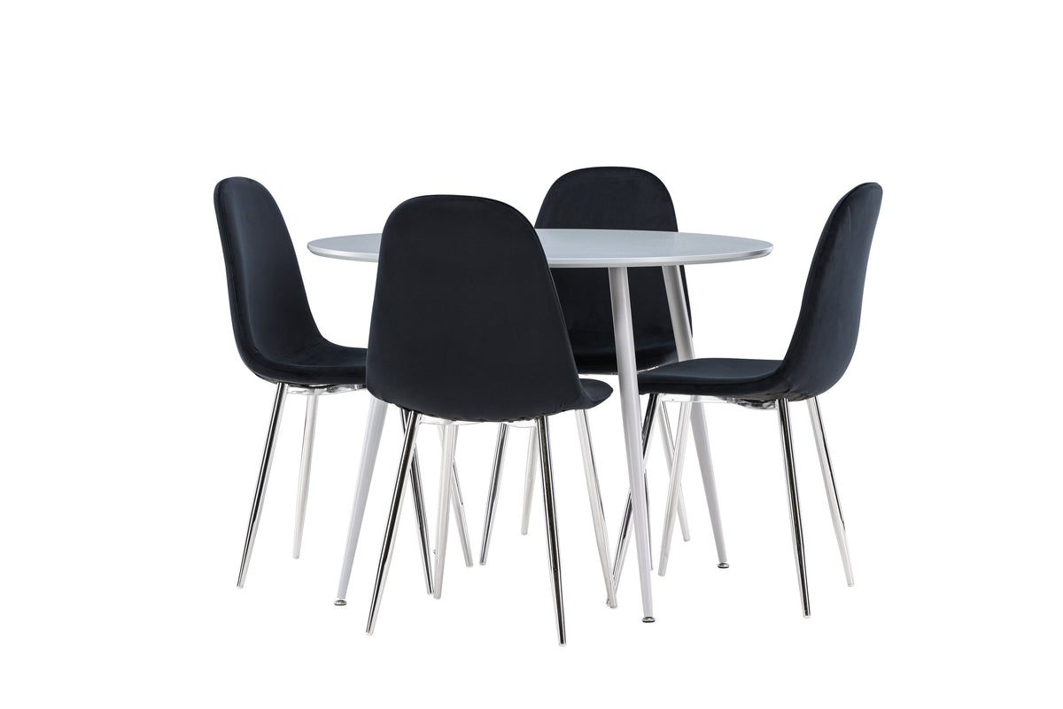 Plaza Matbord med Polar Stolarna – MDF