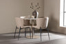Lycke Matbord med Modesto Stolarna – MDF