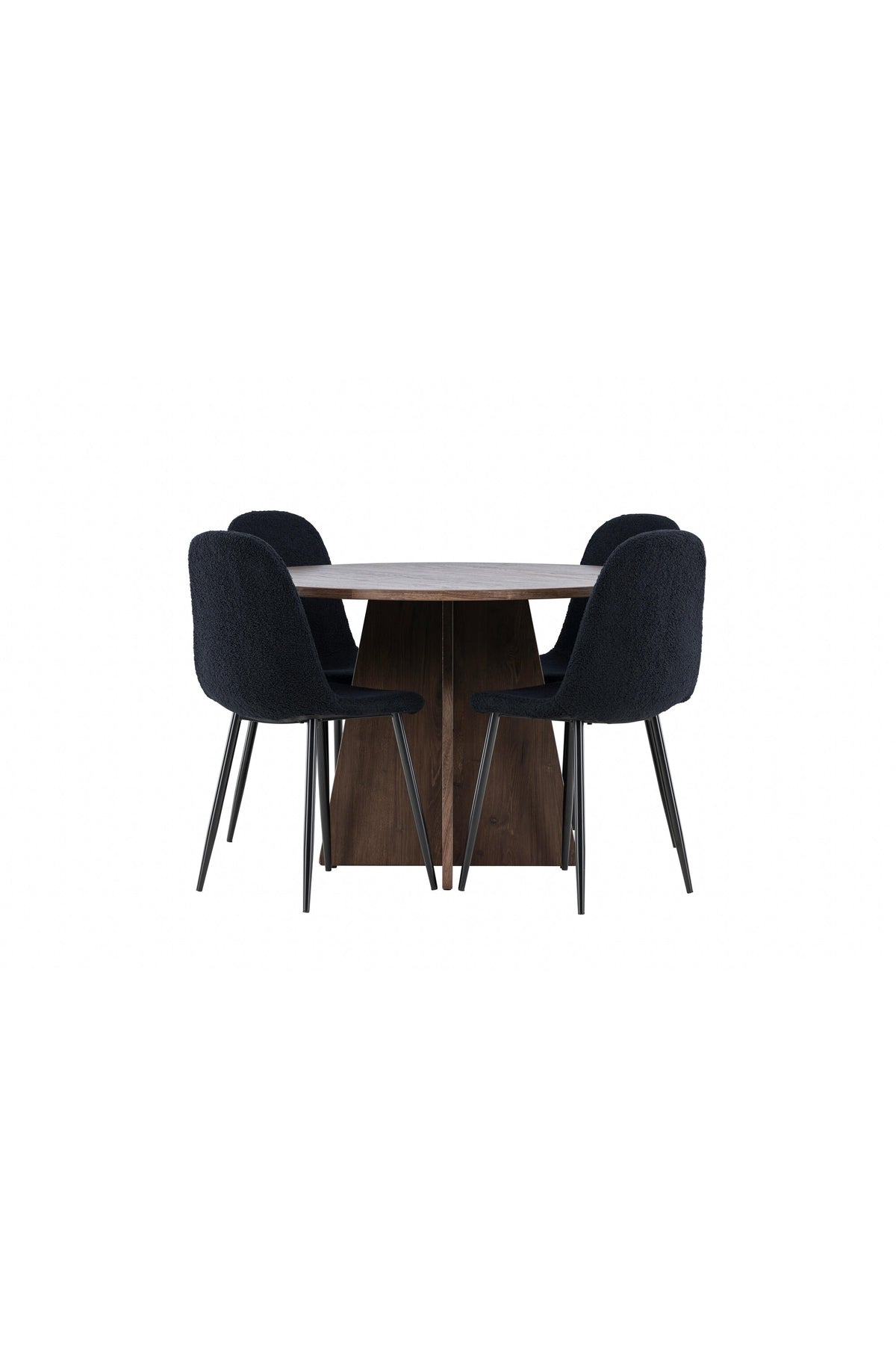 Bootcut Matbord med Polar Stolarna – MDF