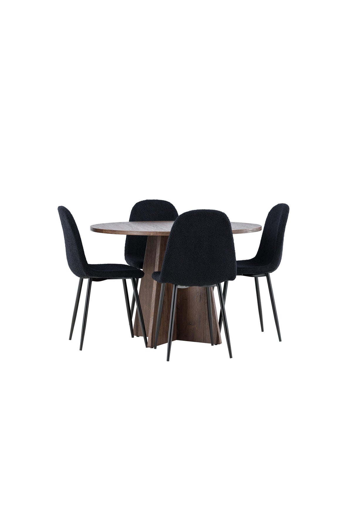 Bootcut Matbord med Polar Stolarna – MDF